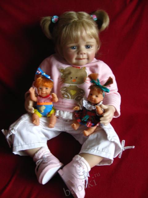 У нас новенькая. Добавила фотографии - кукла Джуди от Моники Левениг (фото 8)