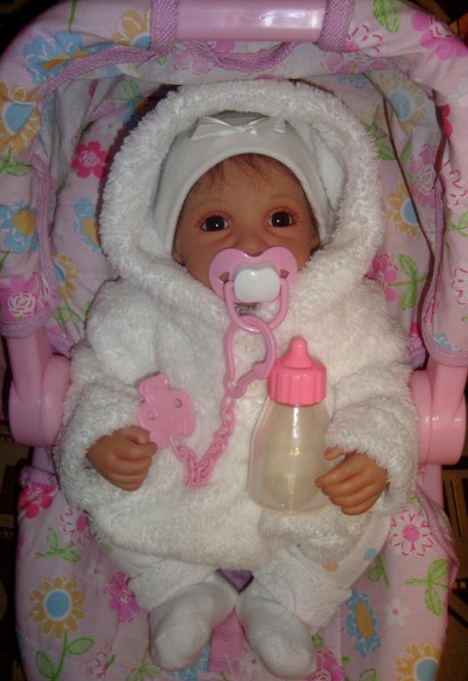 Моя коллекционная кукла - малышка Кристи от Герлинды Фезер