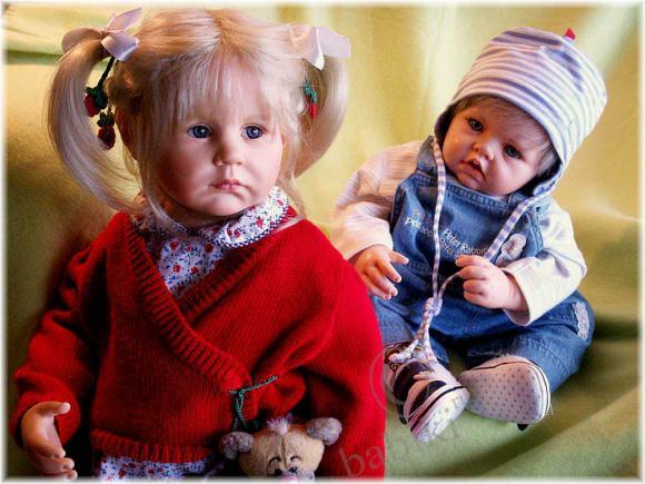 Коллекционная кукла от Хильдегард Гюнцель - Роземарие