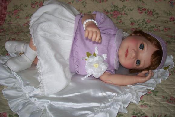 Моя малышка Молли - коллекционная кукла (фото 7)