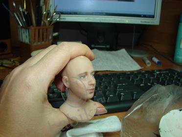 Портретная кукла своими руками - обещанный новый мужчина (фото 5)