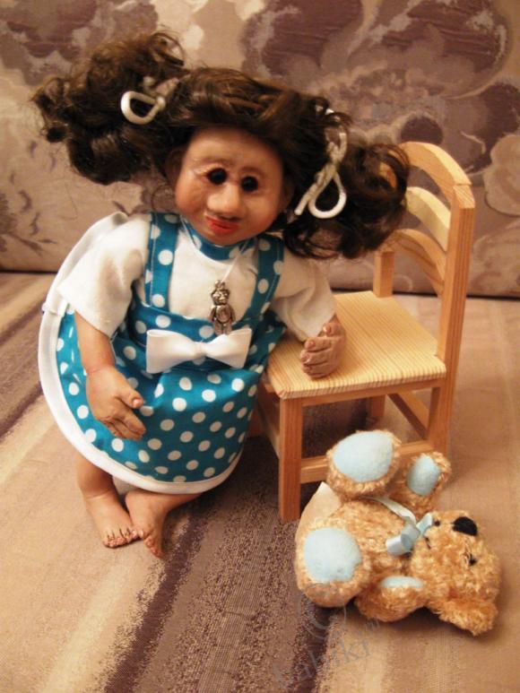 Гала - моя первая куколка своими руками (фото 3)