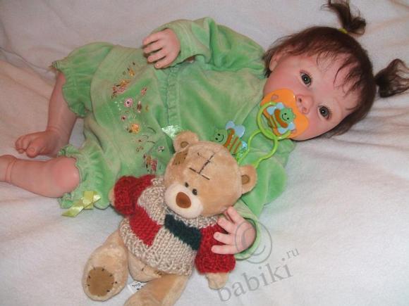 Моя новая малышка-реборн Робин. Новые фоточки