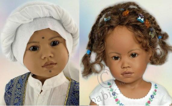 Коллекционные стильные куклы от Heidi Plusczok