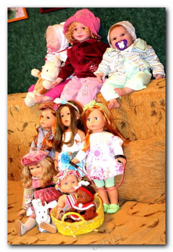 Моя кукольная коллекция. Куклы Готц, Паола Рейна, Реборны. Нас уже не мало