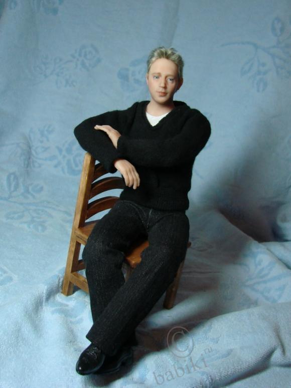 Портретная кукла своими руками - обещанный новый мужчина (фото 3)