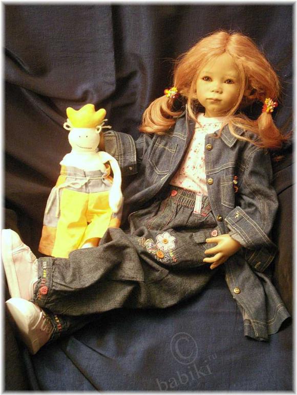 Немного новых фотографий моих кукол или как обновки делили (фото 5)