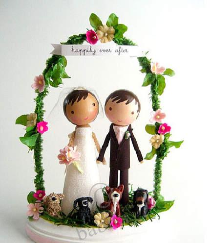 Очаровательные куклы-фигурки из дерева Be cheery dolls (фото 9)