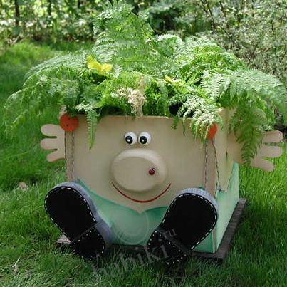 Интересные идеи из дерева - кашпо, своречник, кормушка | Бэйбики Интересные идеи из дерева - кашпо, своречник, кормушка (фото 6)