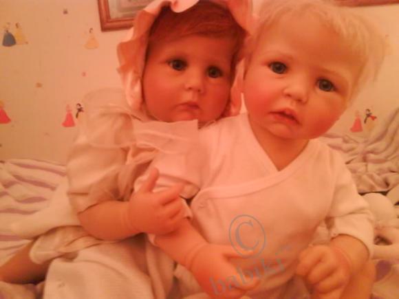 Наши малюськи - коллекционные куколки Hildegard Guenzel