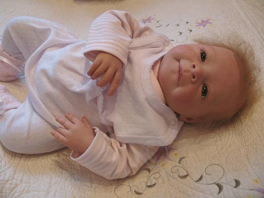 Кукла реборн Эстелька приехала домой. Счастью мамочки нет предела (фото 4)