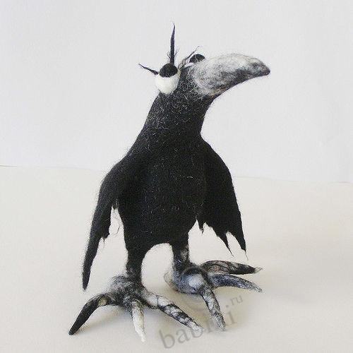 Оригинальные игрушки методом валяния из шерсти