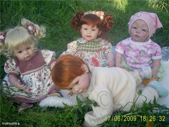 Радость моя - малышка реборн Лина, молд Luca (фото 4)