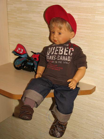 Продолжаем - куклы мальчишки, Макс от Zapf - пробуем новые образы (фото 4)