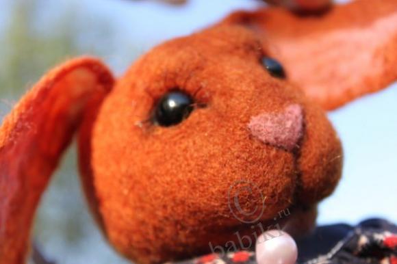 Для серьезных девочек и маленьких девушек - игрушки из войлока в технике сухого валяния (фото 7)