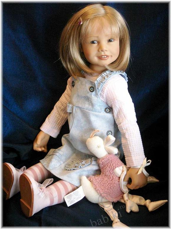 Коллекционная кукла Рике от Зиглинде Фриске - Fa. Zapf Creation