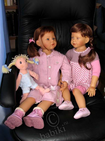 Куклы Запф - сегодня девочек больше! Добавила еще своих двойняшек (фото 5)