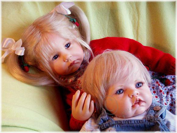 Коллекционная кукла от Хильдегард Гюнцель - Роземарие