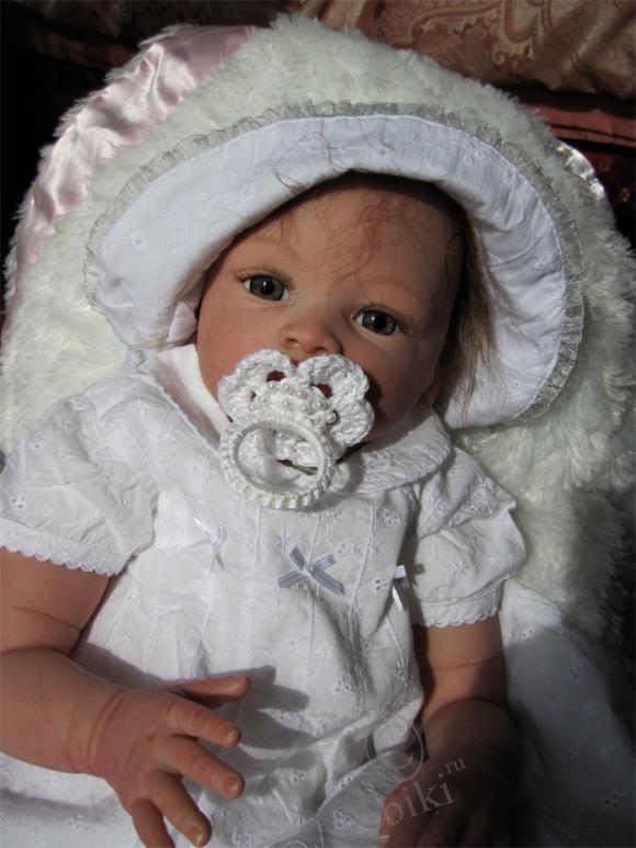 Mоя новая девочка Валентинка ищет маму (кукла реборн) - уже нашла :) (фото 7)