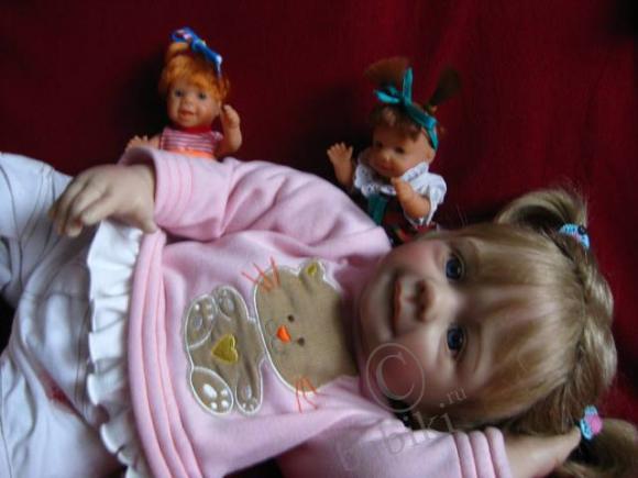 У нас новенькая. Добавила фотографии - кукла Джуди от Моники Левениг (фото 10)