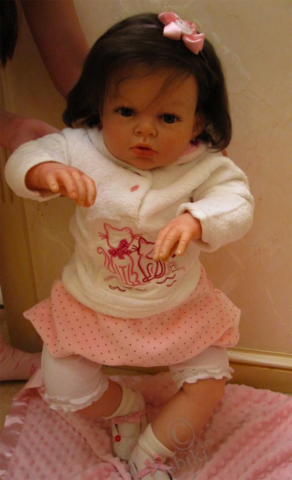 А у меня новая Арианка ) - кукла-малышка реборн (фото 10)