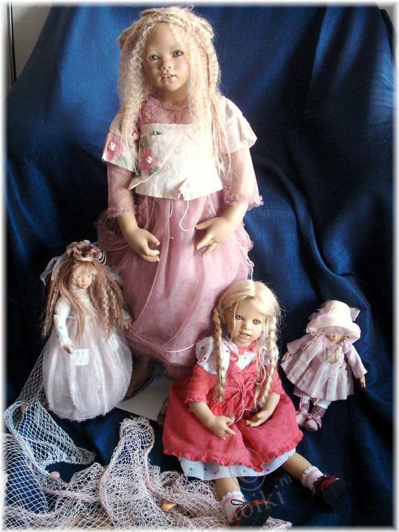 Принцесса подводного царства - кукла ТАНА от Анетты Химштедт и подруги