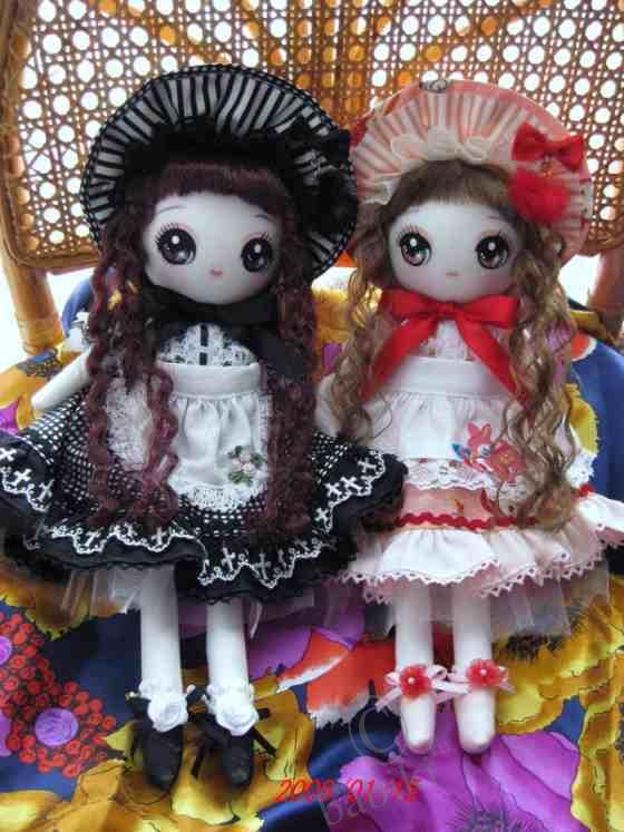 Текстильные куклы ручной работы от tanpopo0118 (фото 2)