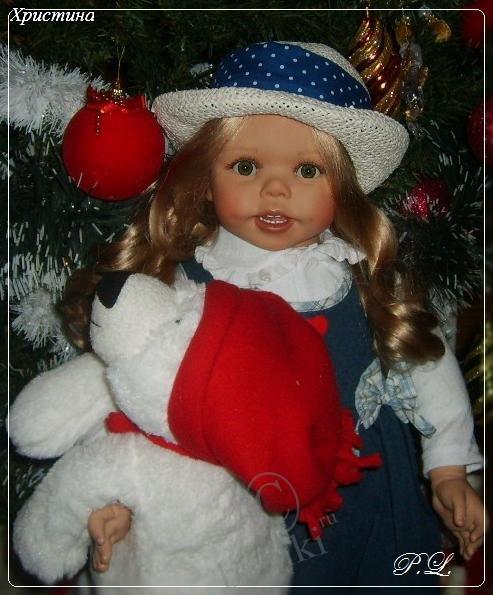 Кукла Христина от мастера из Швейцарии Габи Жак (фото 3)