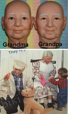 Реборны бабушка и дедушка