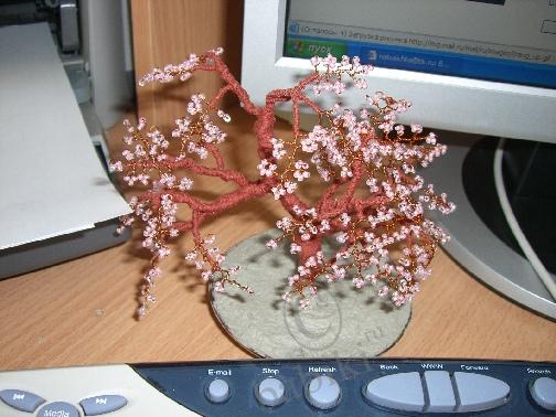 Деревья из бисера - мое увлечение (фото 8)