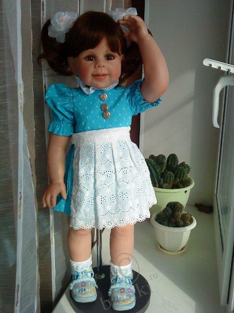 Коллекционная кукла КАРО. Мы уже дома! Добавила новые фото