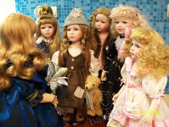 Моя маленькая коллекция фарфоровых кукол, продолжение