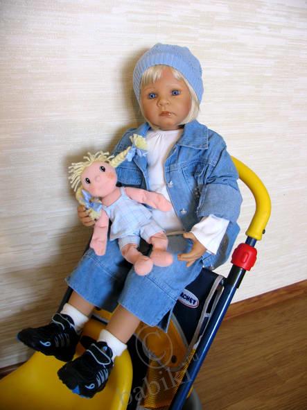 "Две принцессы под окном, сели поздно вечерком!" и лялька Машулька! Еще добавила фото (фото 5)