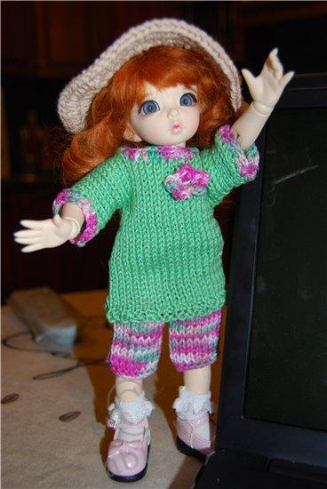 Ждем лета...Анук - куколка BJD (фото 3)