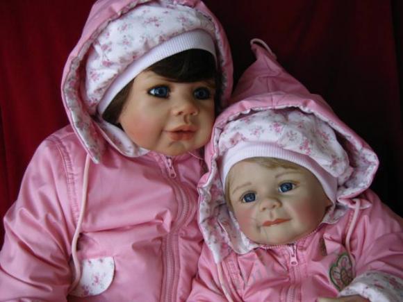 Сестрёнки, куклы от Моники Левениг | Бэйбики Сестрёнки, куклы от Моники Левениг