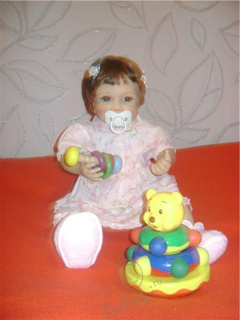 Моя долгожданная девочка Рике - коллекционная куколка от Моники Гедес (фото 9)