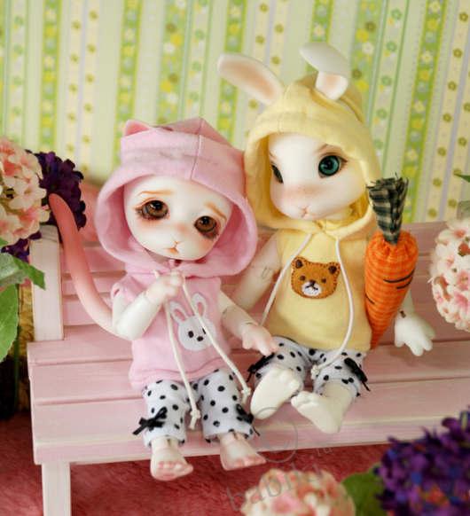 Шарнирные котики, мышки, кролики