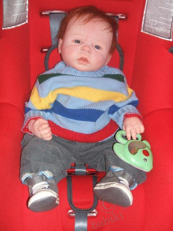 Вот такой бутузик-Никитка, реалистичная кукла реборн | Бэйбики Вот такой бутузик-Никитка, реалистичная кукла реборн (фото 3)