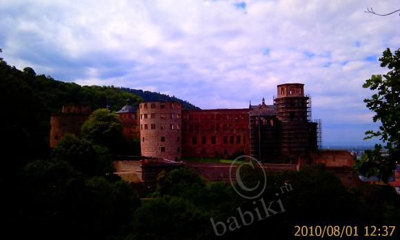 Замок в Хайдельберге. Фотозарисовки