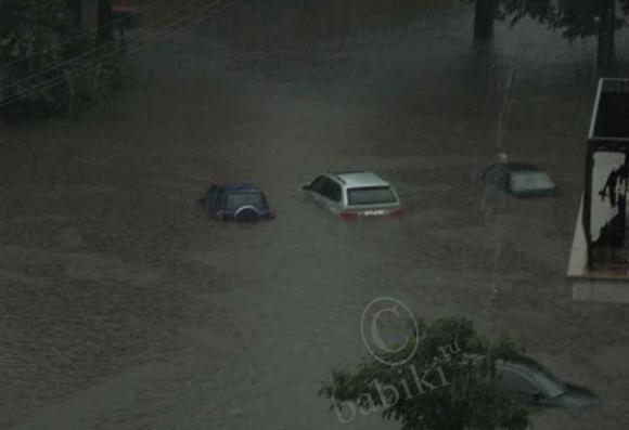 24 июля в Минске. Прошел дождик