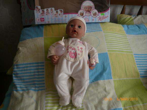 Подарок ко дню рождения - кукла Беби Анабель от Zapf Creation (фото 4)