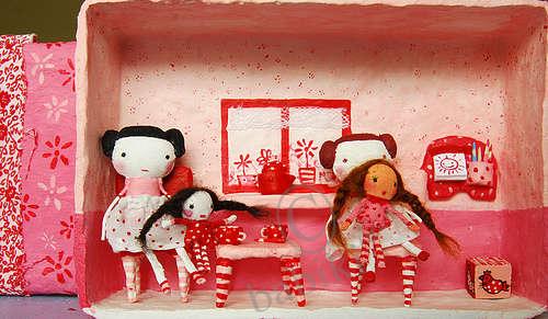 Авторские куклы из ткани by Miriana - Little Dolls (фото 3)