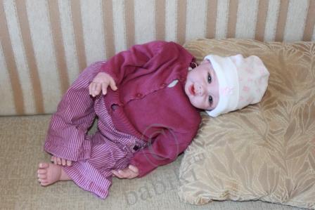 Моя первая малышка реборн почти родилась