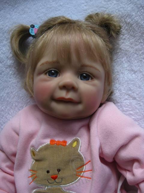 У нас новенькая. Добавила фотографии - кукла Джуди от Моники Левениг (фото 3)