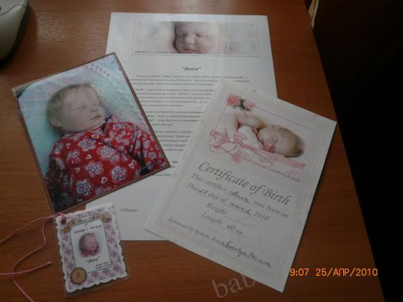 Малышка Анечка - кукла реборн (фото 6)