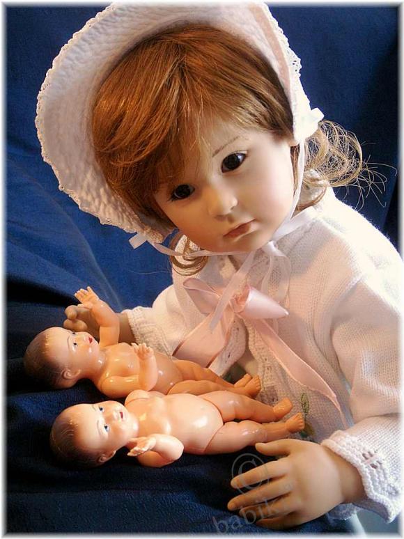 В нашем полку-прибыло! Коллекционная кукла от С. Скилле-"Тоне" (фото 10)