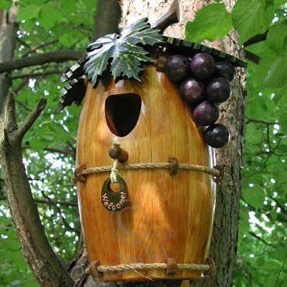 Интересные идеи из дерева - кашпо, своречник, кормушка | Бэйбики Интересные идеи из дерева - кашпо, своречник, кормушка (фото 9)