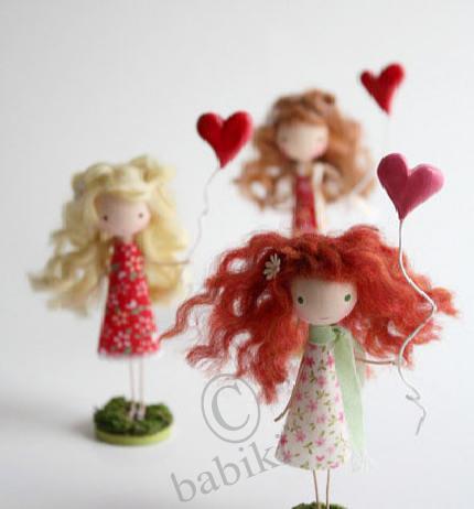 Очаровательные куклы-фигурки из дерева Be cheery dolls (фото 5)