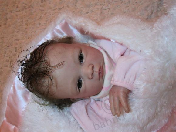 Моя новая девочка-реборн, сделана на заказ (фото 3)