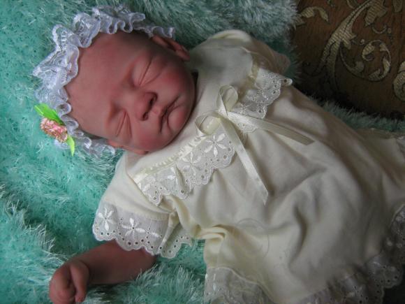 Малышка реборн Эмбер. Мама,погляди на меня